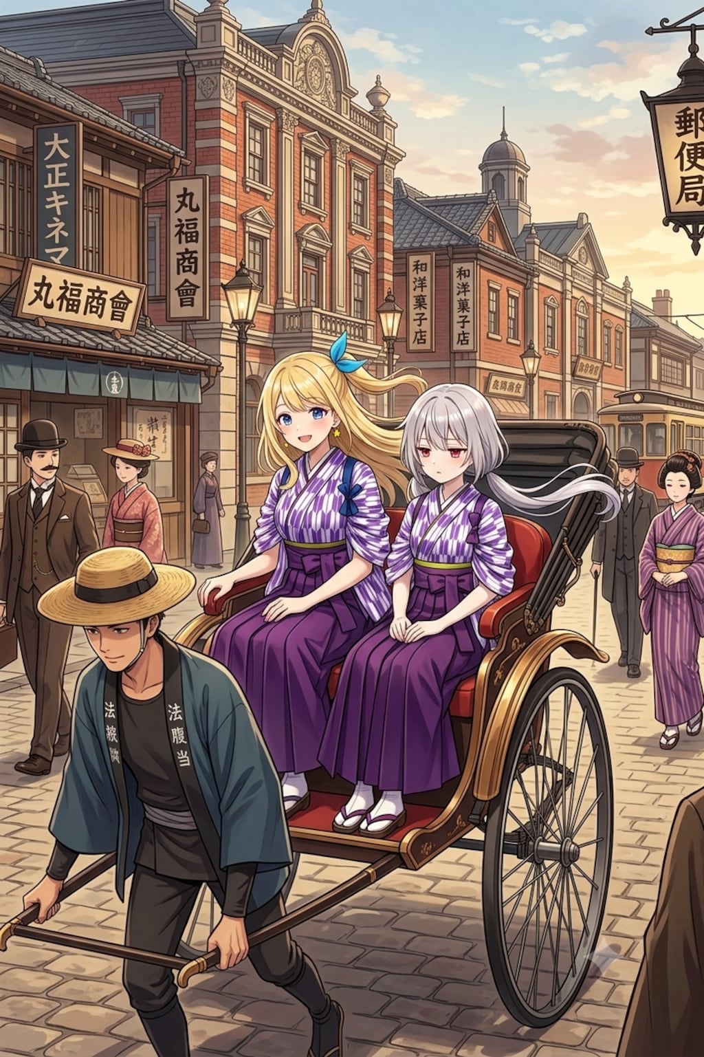 大正浪漫の天原姉妹