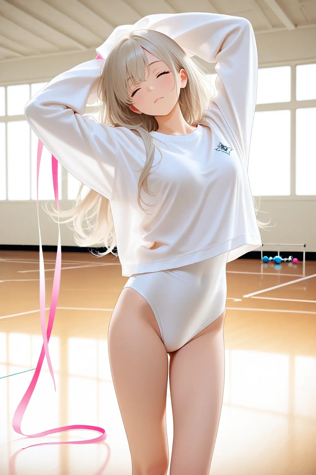 ゆるふわ新体操お姉さん