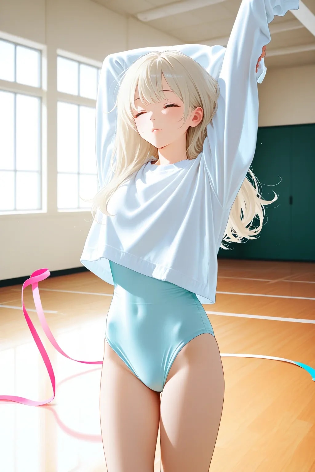 ゆるふわ新体操お姉さん