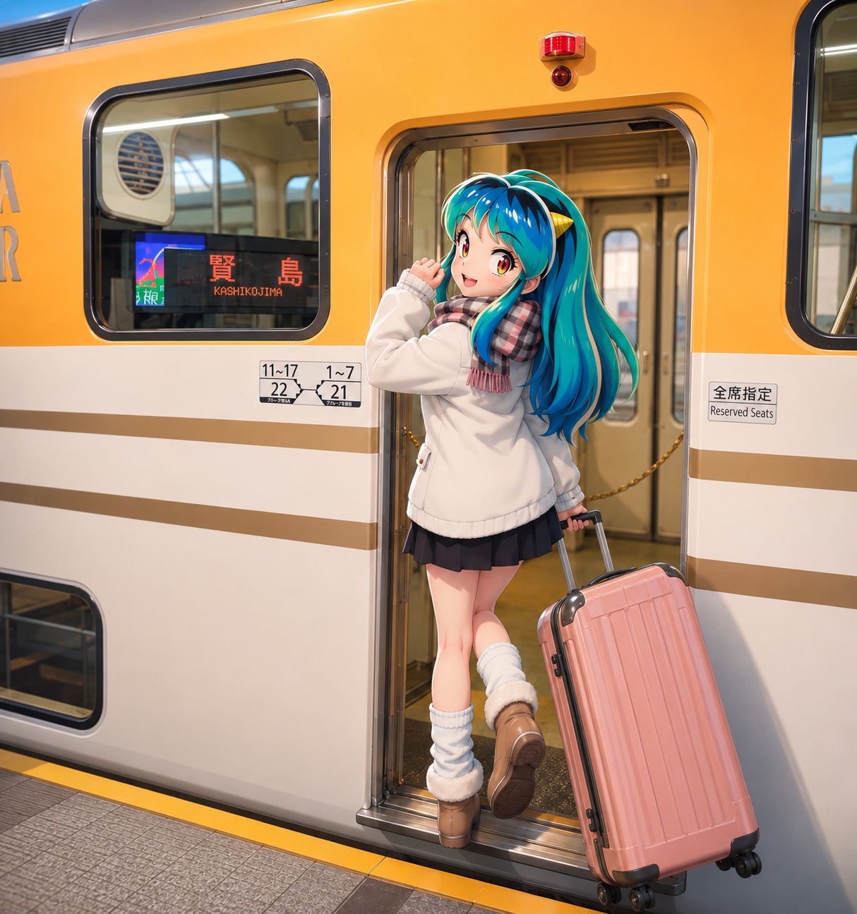 旅するラムちゃん3 | の人気AIイラスト・グラビア