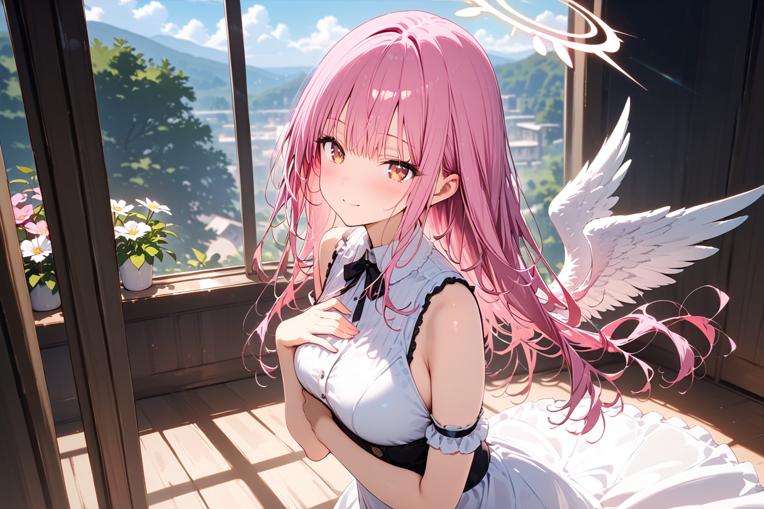 天使さん頑張ります（HALO） | の人気AIイラスト・グラビア