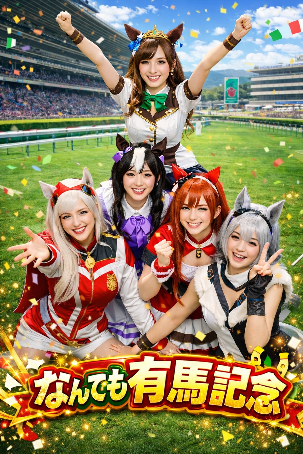 ウマ娘のコスプレをする人