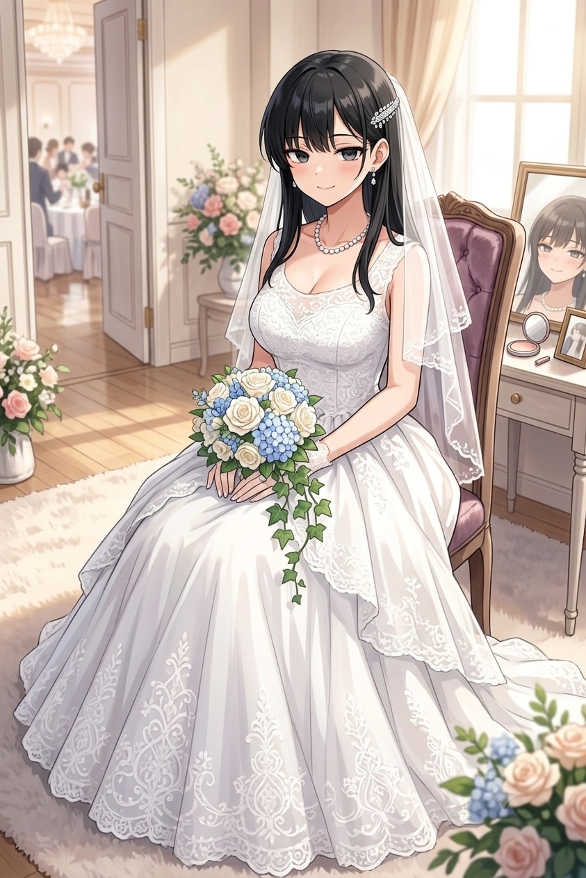 板垣なごみのジューンブライド