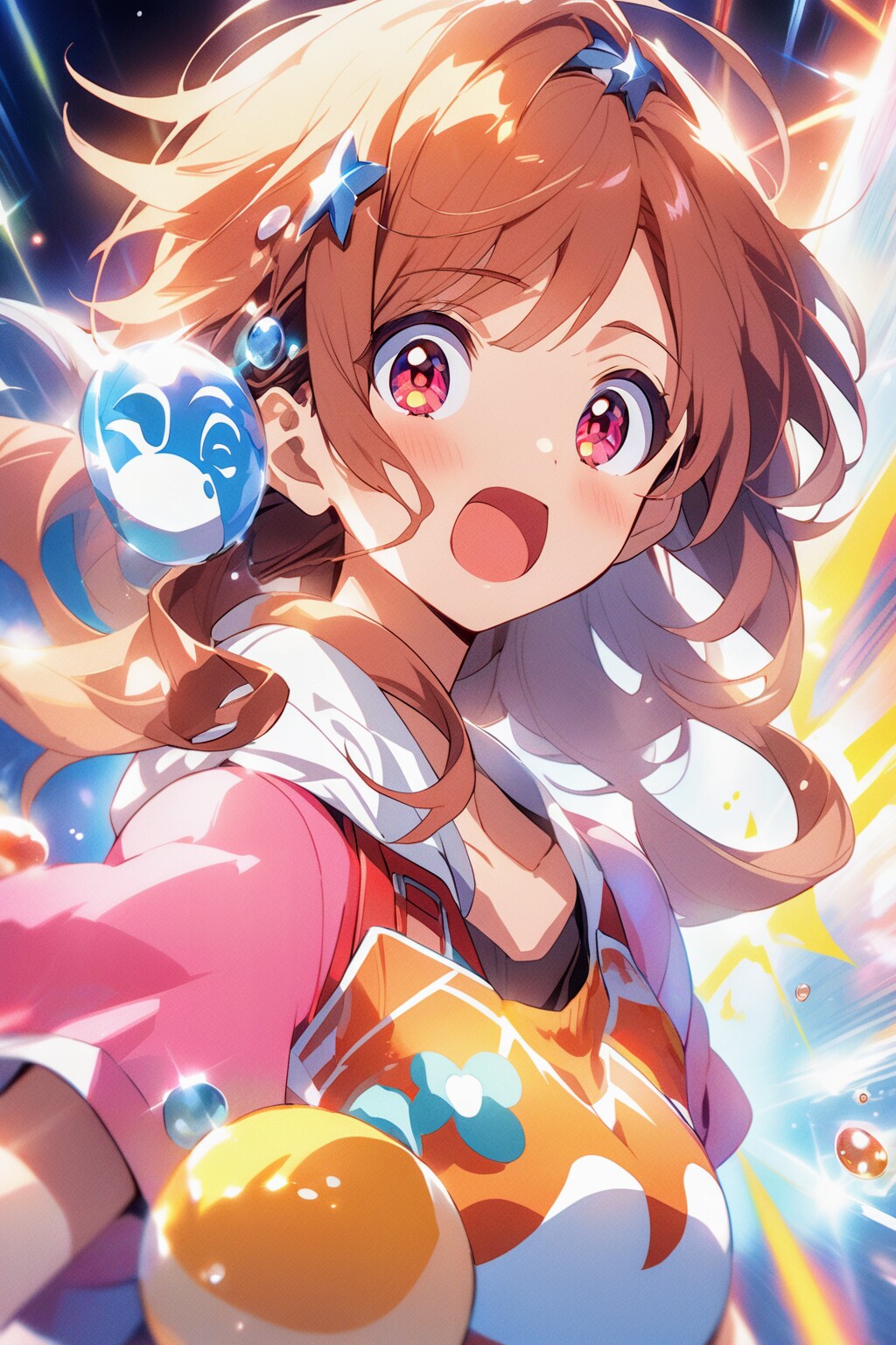 少女マンガ、アニメ風な、お姉やん