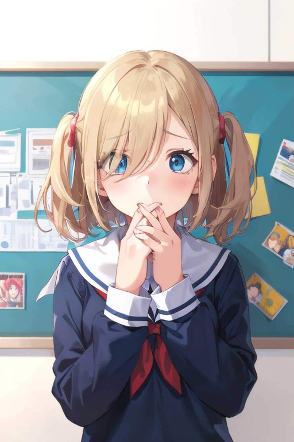 ウソ !  ○○君と同じクラスだ！