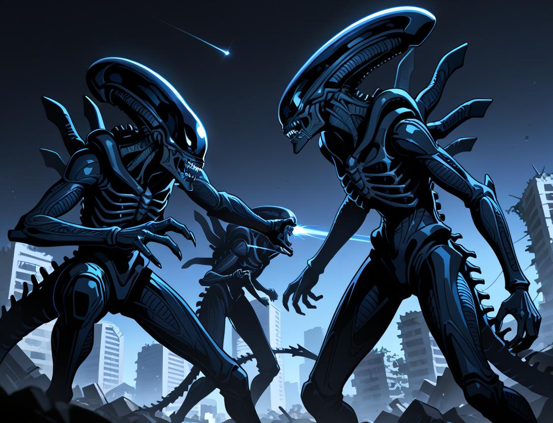 異世界SOS!!!　侵略された世界 | の人気AIイラスト・グラビア