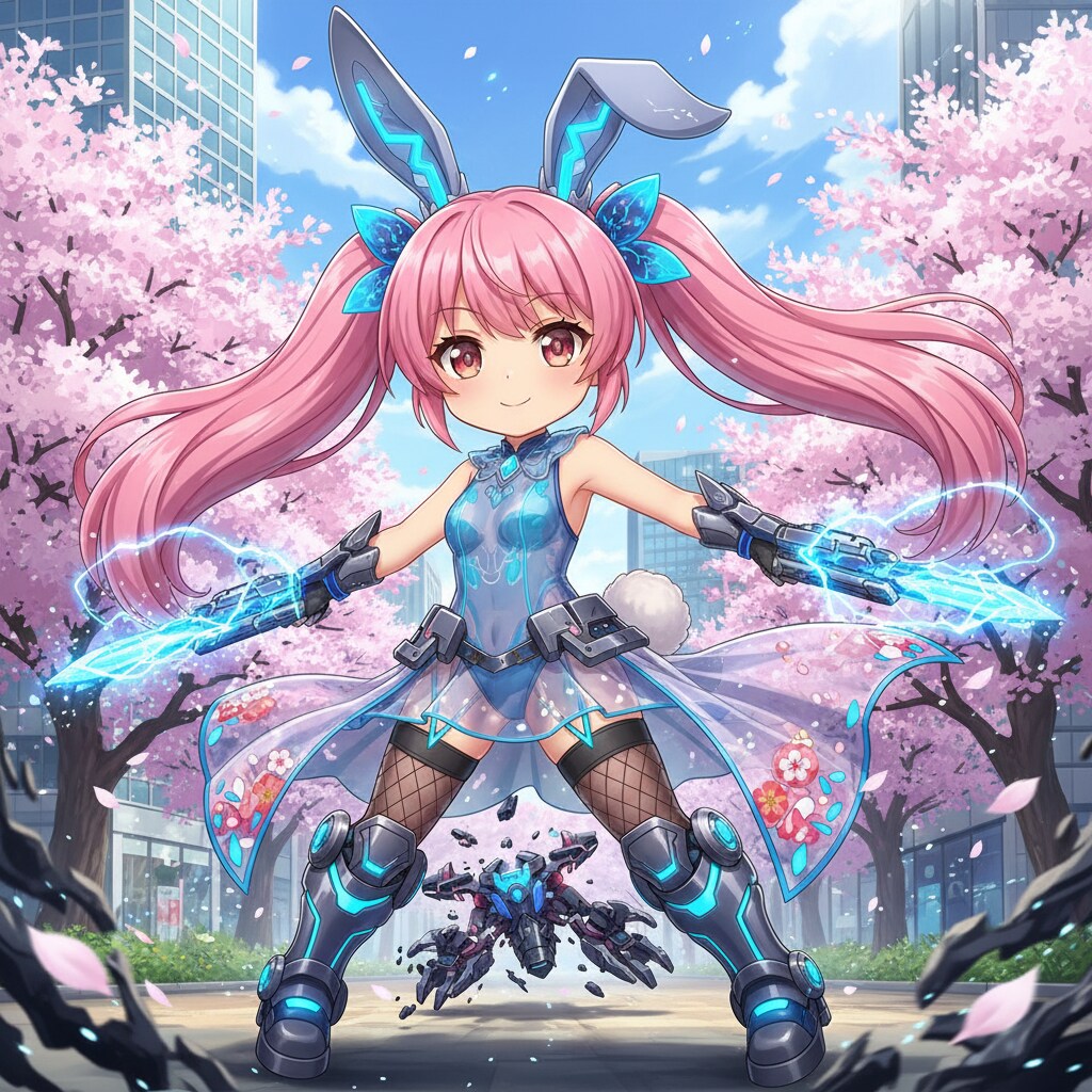 ももツイぴょん。戦う | の人気AIイラスト・グラビア