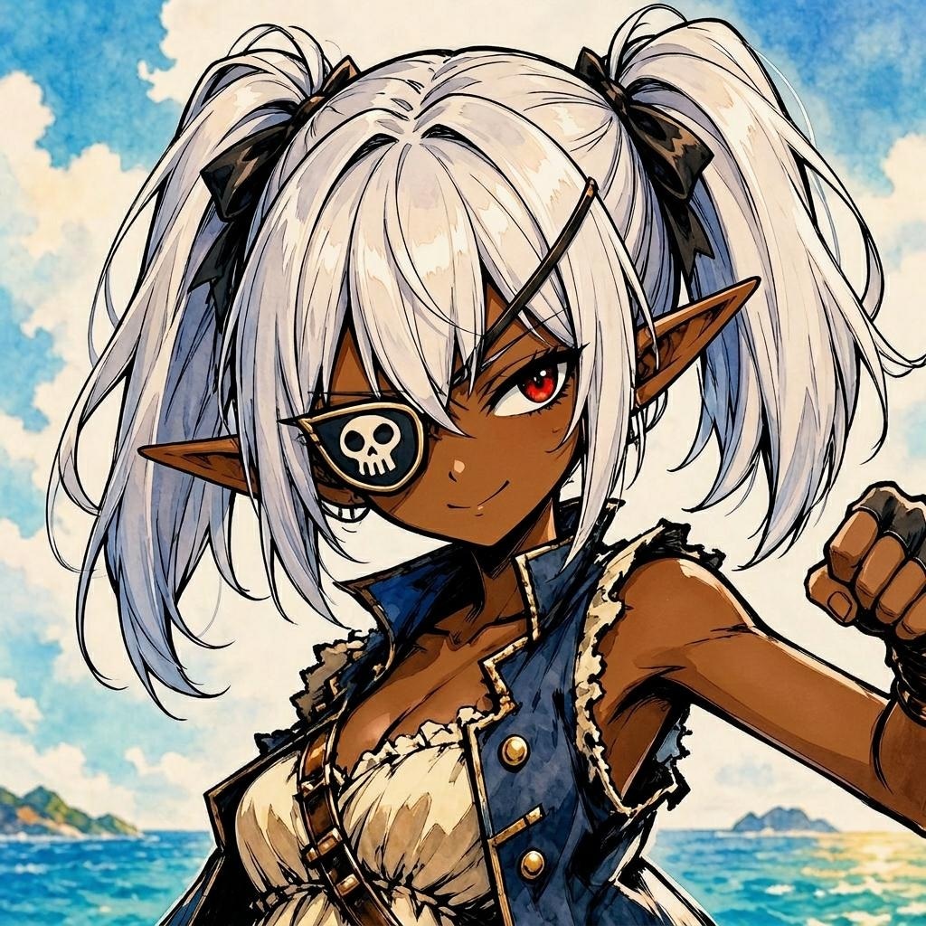 女海賊💀エルフ