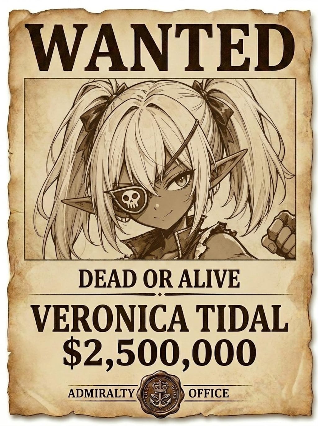 女海賊💀エルフ