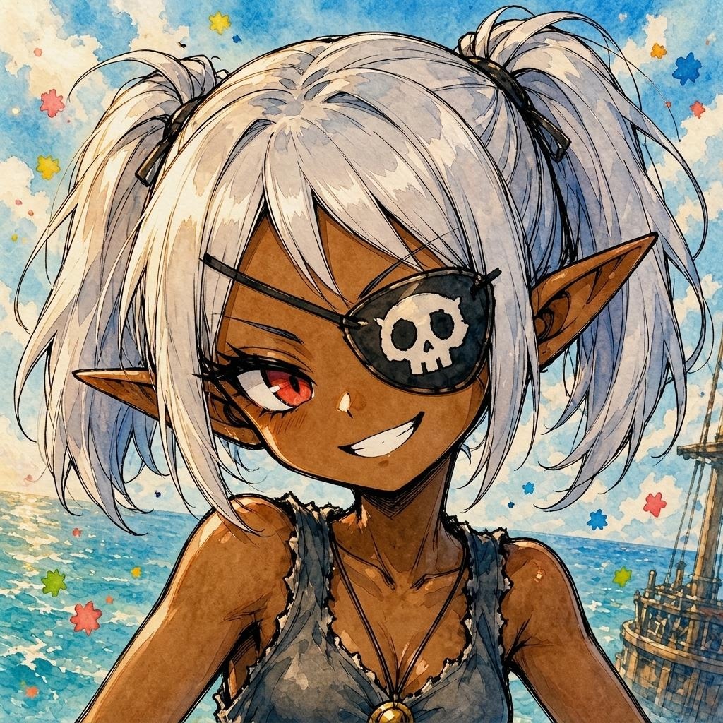 女海賊💀エルフ