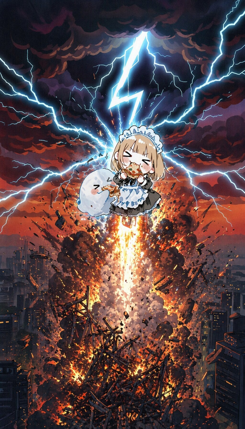 ( >ω<)🍕👻バイトするやでぇぇぇ！⚡