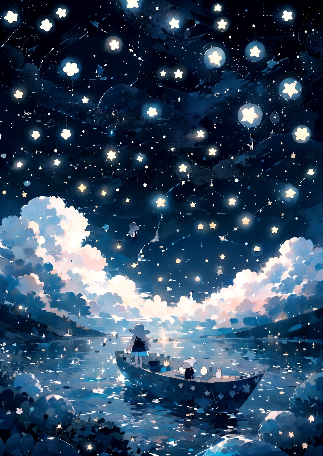 星採りの少女