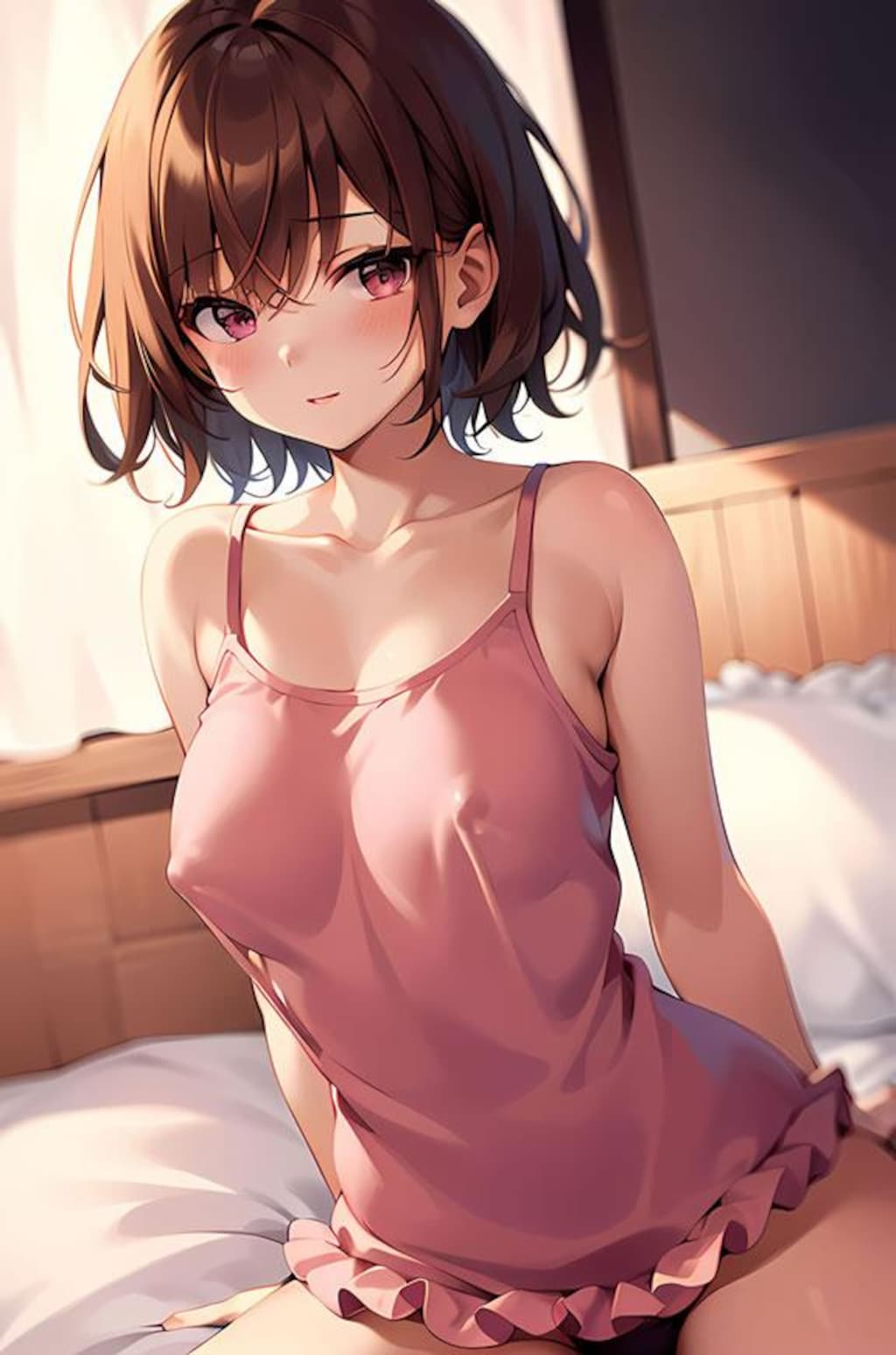 薄着でノーブラなら、こうなる