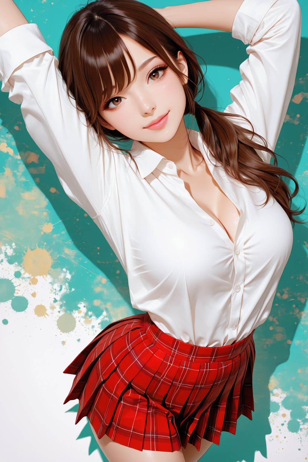 Beauty Gyaru（美人ギャル。「Thanks for dropping by♪」）