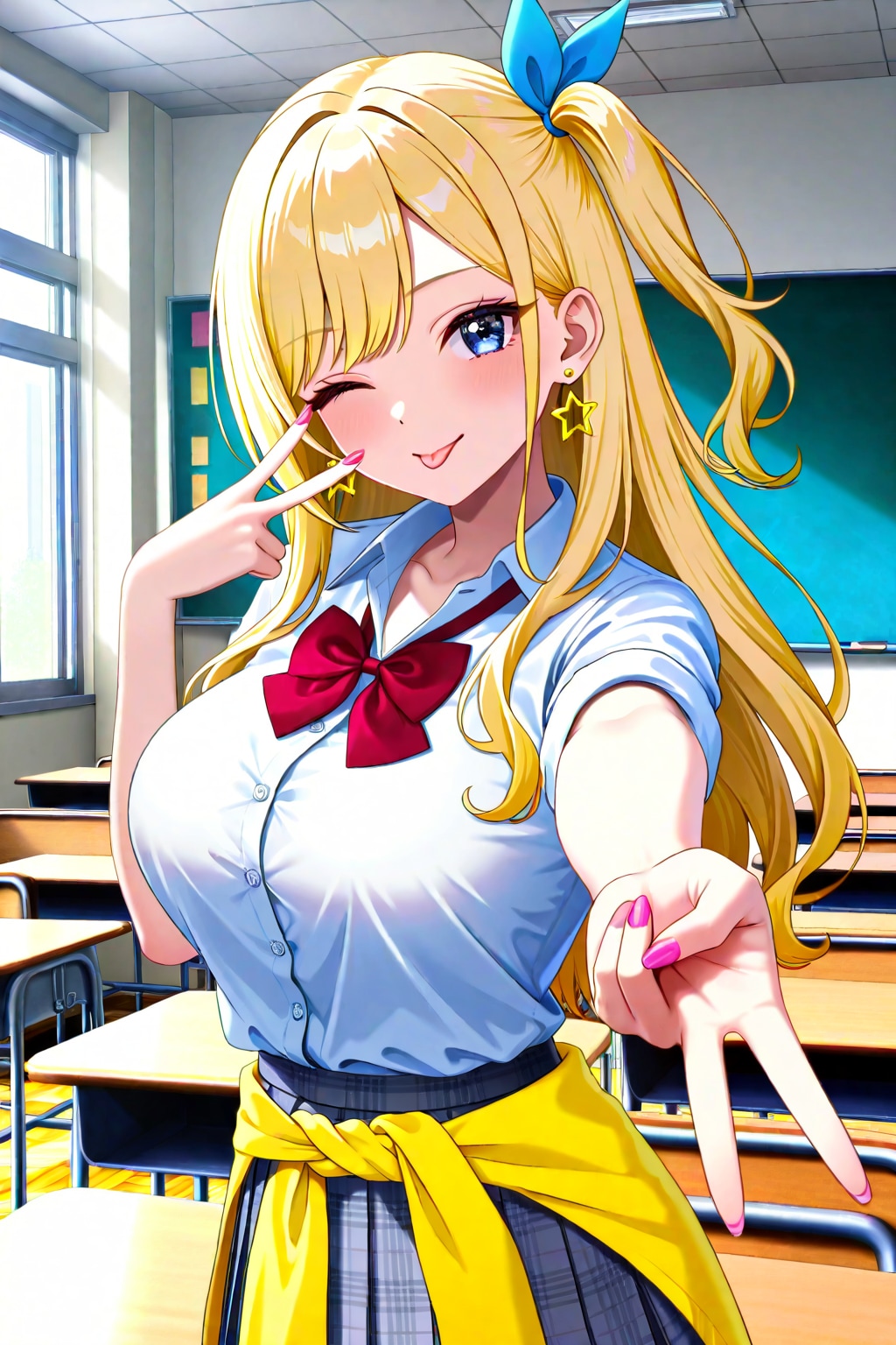 ナミちゃんのギャルピ | の人気AIイラスト・グラビア