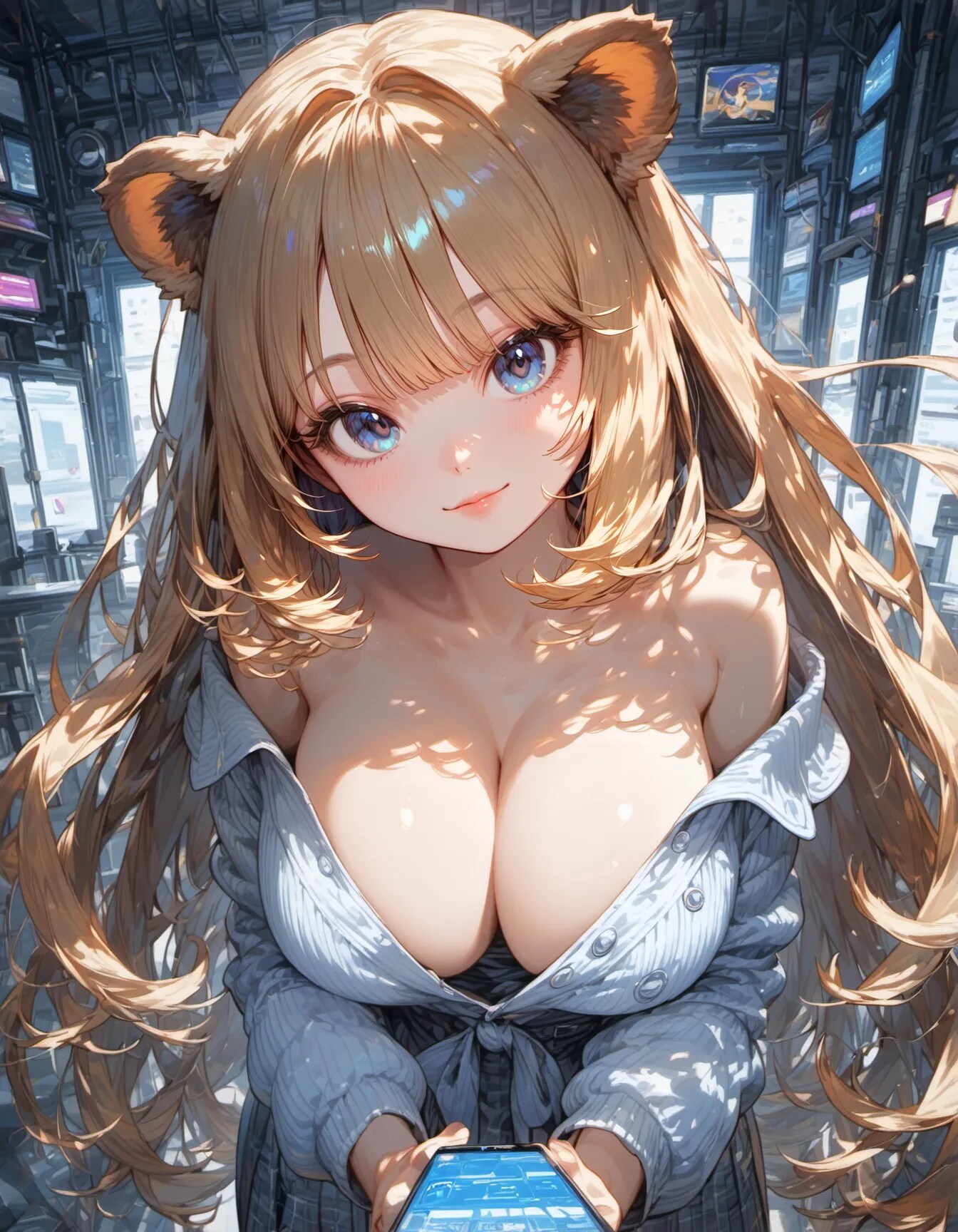 Blue Eyes in the Digital City