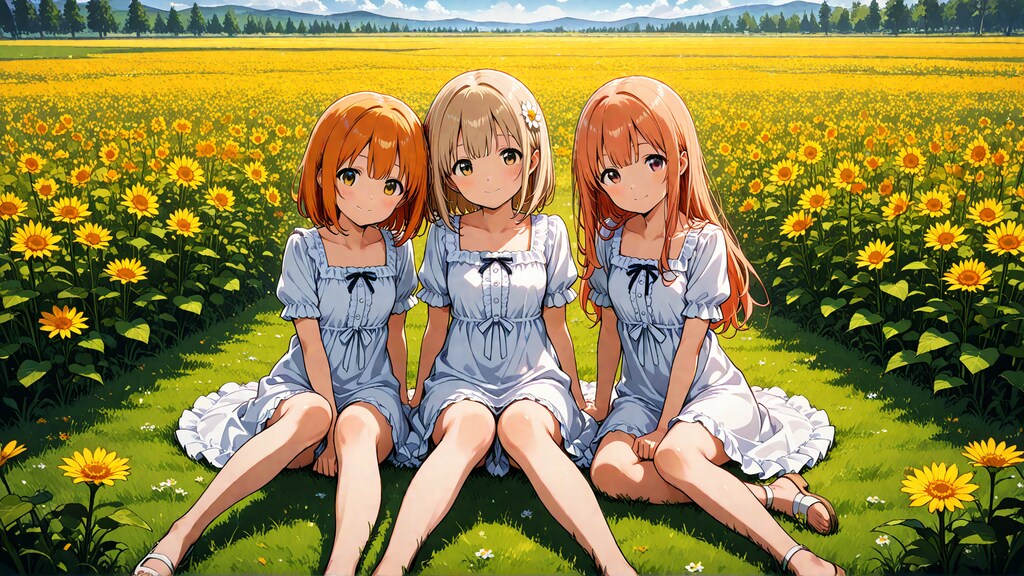 高原で癒しのひと時