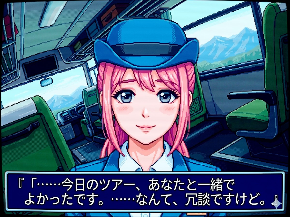 スーファミ画像風バスガイド | の人気AIイラスト・グラビア