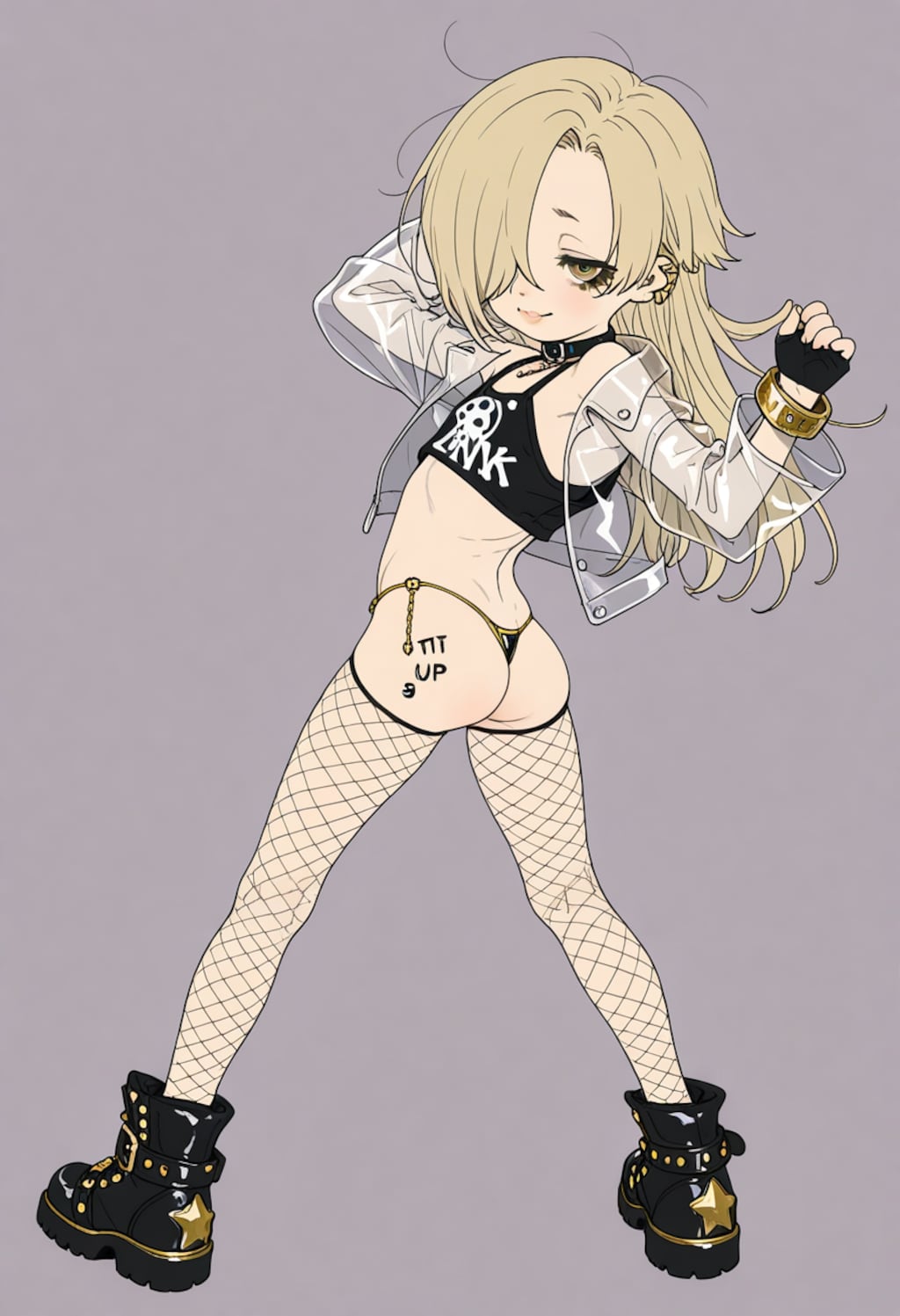 ほっそい脚にでっかい靴すこ