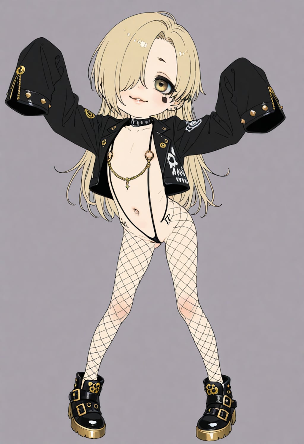 ほっそい脚にでっかい靴すこ