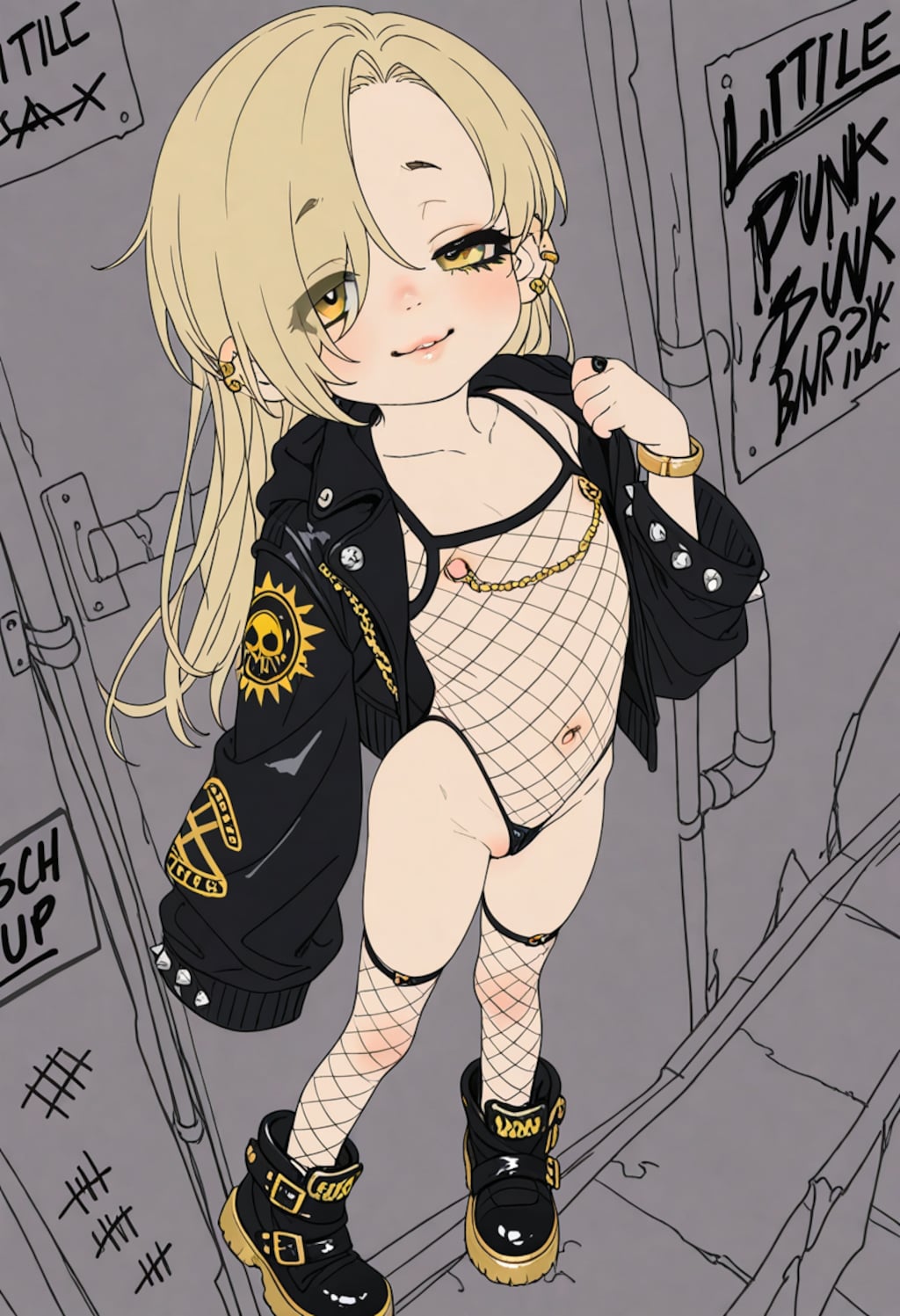 ほっそい脚にでっかい靴すこ