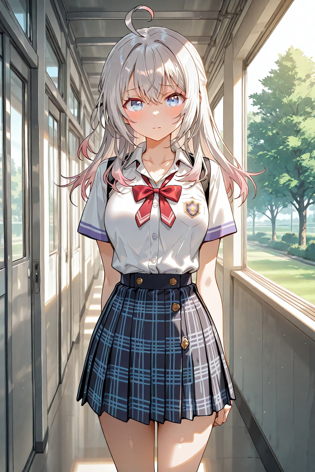 【BONSAI】で銀髪の外人さん（パステル調）