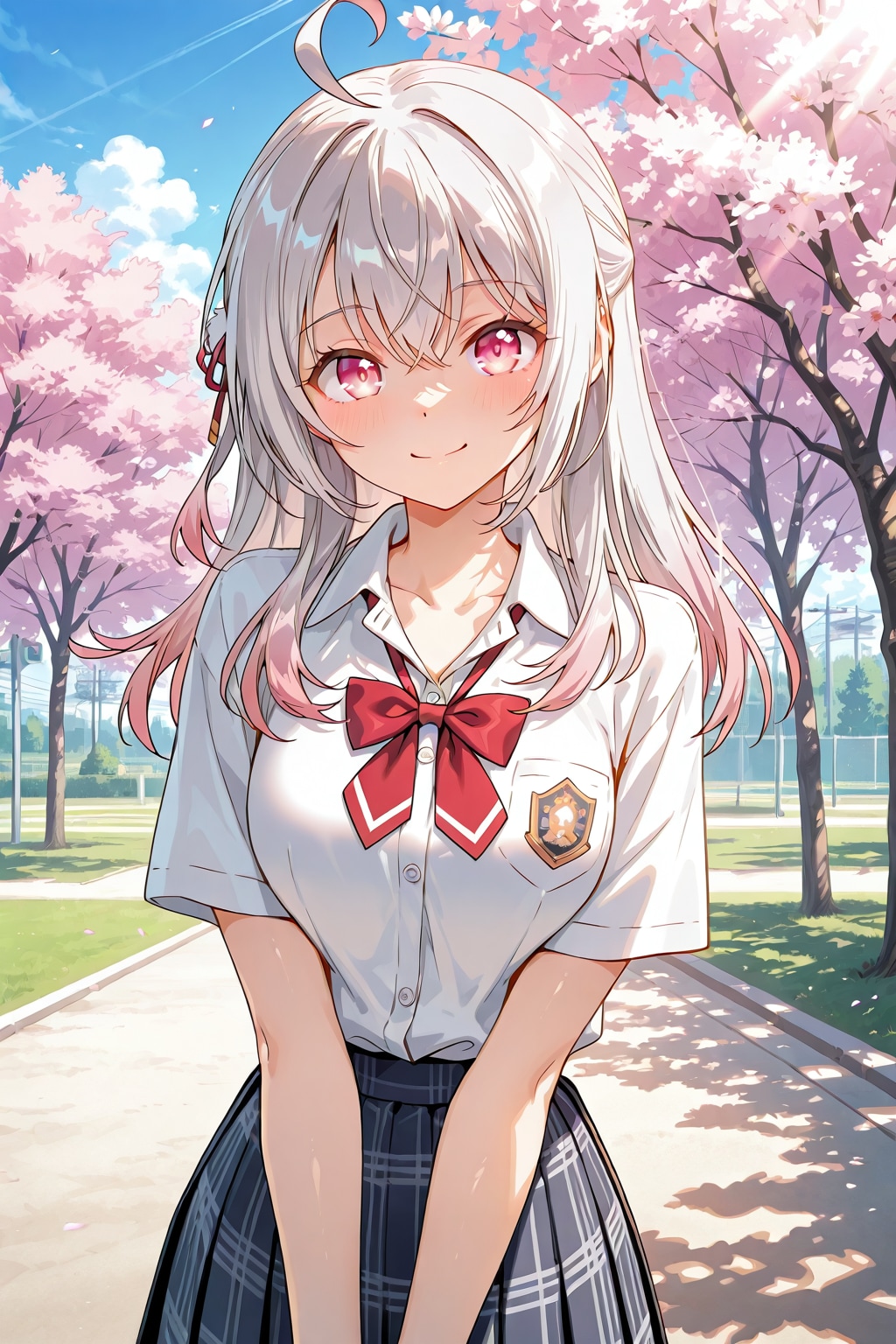 【BONSAI】で銀髪の外人さん（パステル調）