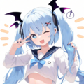 陽気な悪魔ちゃん 2枚目