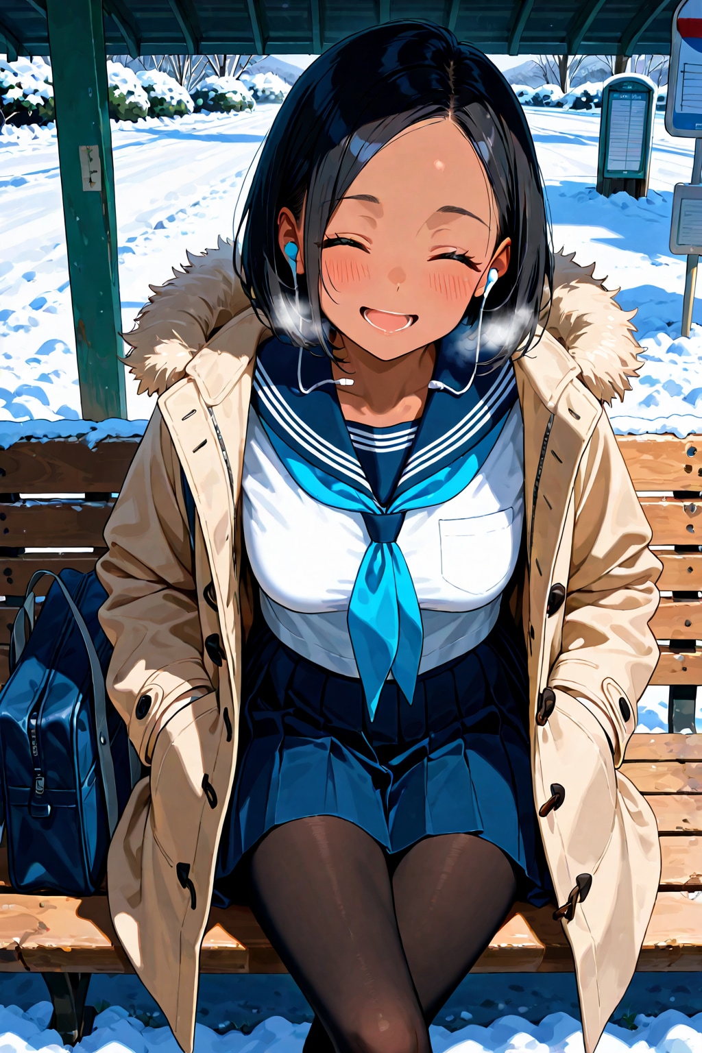 バスが来るまで