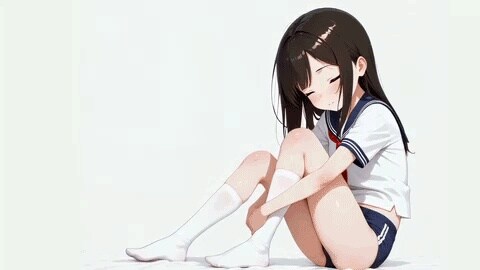 「ねぇ…見てる？」って顔してる彼女