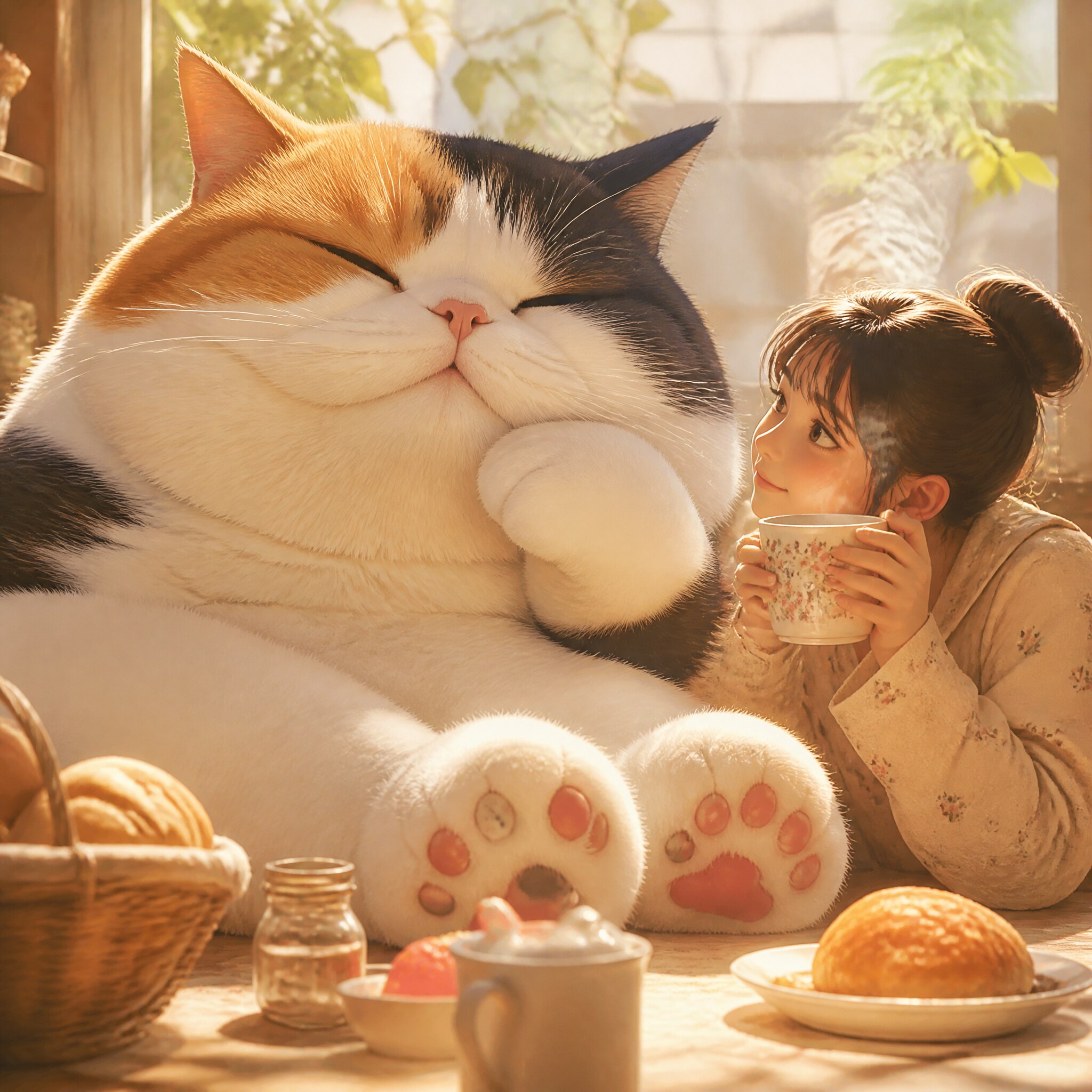 おはよう三毛殿（40）GPTimages2.0 | の人気AIイラスト・グラビア