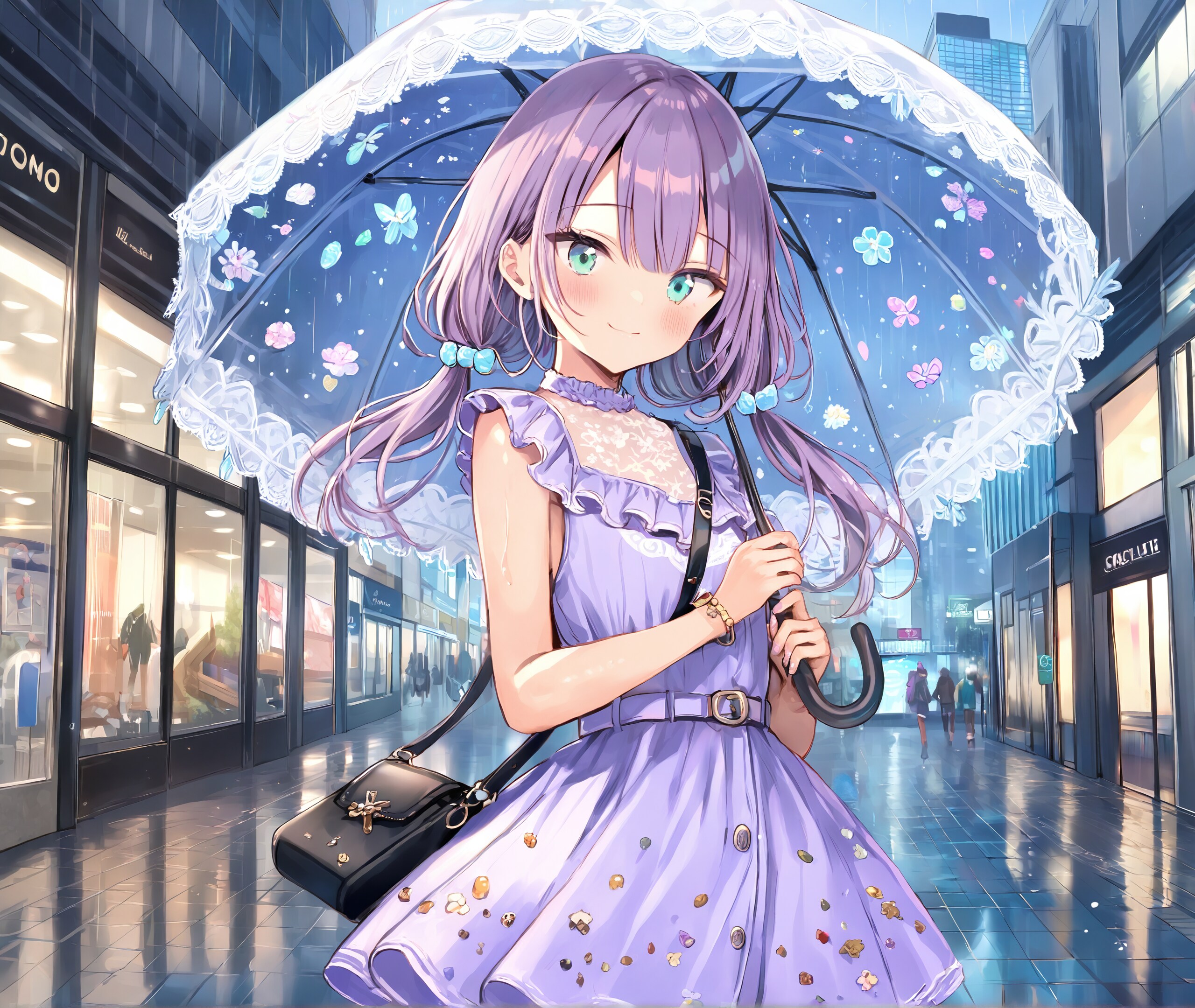 雨の日のお出かけ | の人気AIイラスト・グラビア