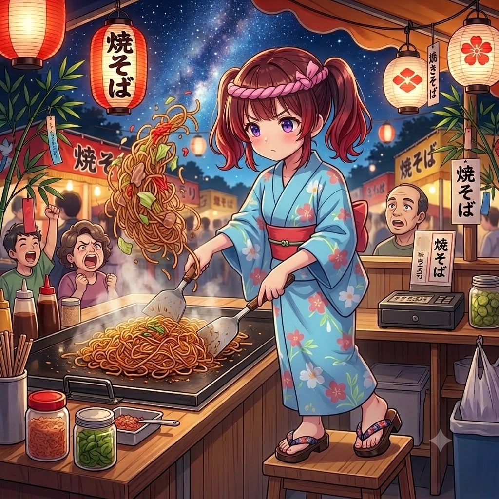 没落品集 幼女ちゃんの鉄板焼き＆タコ焼き、たい焼き