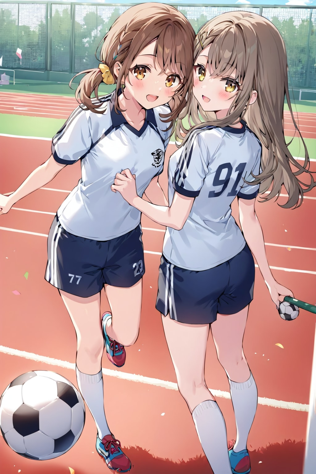 サッカーの授業