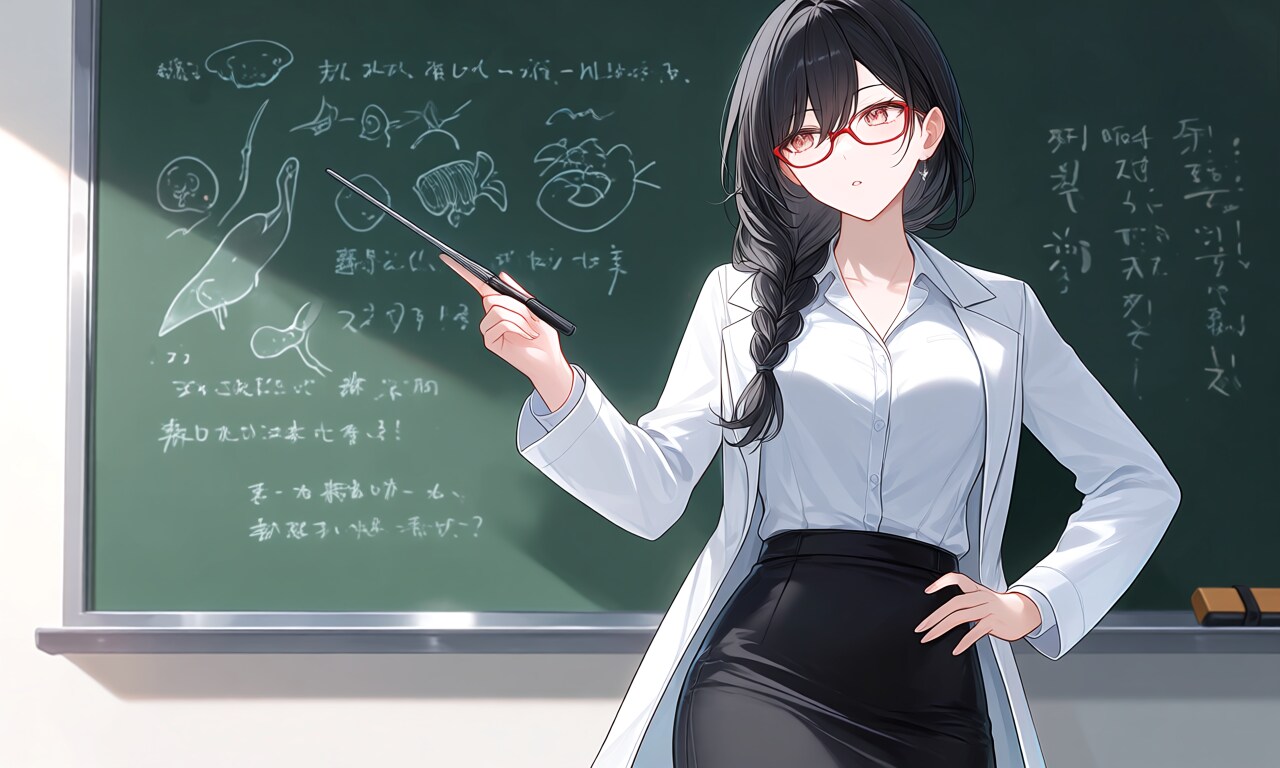 生物教師 | の人気AIイラスト・グラビア