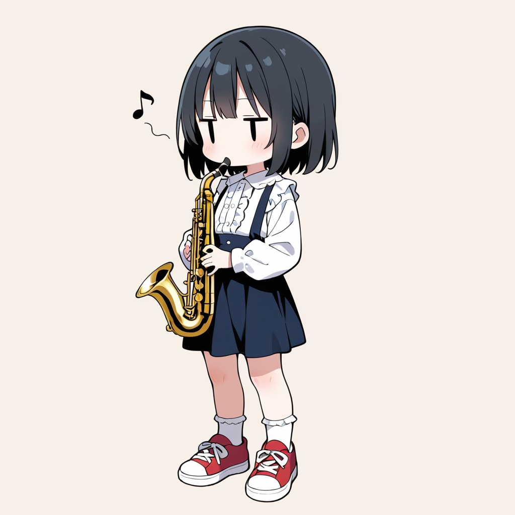サックスを吹いてみる | の人気AIイラスト・グラビア