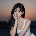 黄昏お姉さん 6枚目