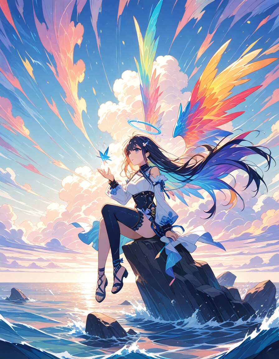 岩場 | の人気AIイラスト・グラビア