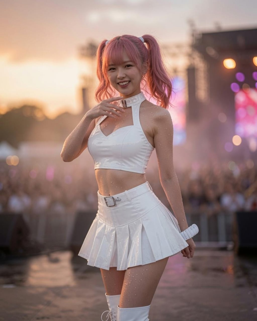 レースクイーンさんのファッションチェック