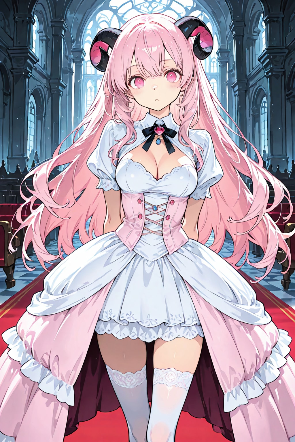 異世界SOS!!　五大賢者招集『敵は強大。異界の戦士、感謝。しかし、我らの力、未だ足らず』魔王姫 | の人気AIイラスト・グラビア