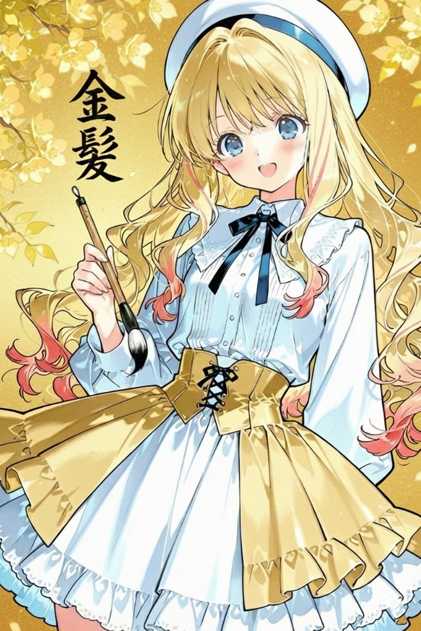 今年もたくさんの金髪と出会えますように　2026年元旦 | の人気AIイラスト・グラビア