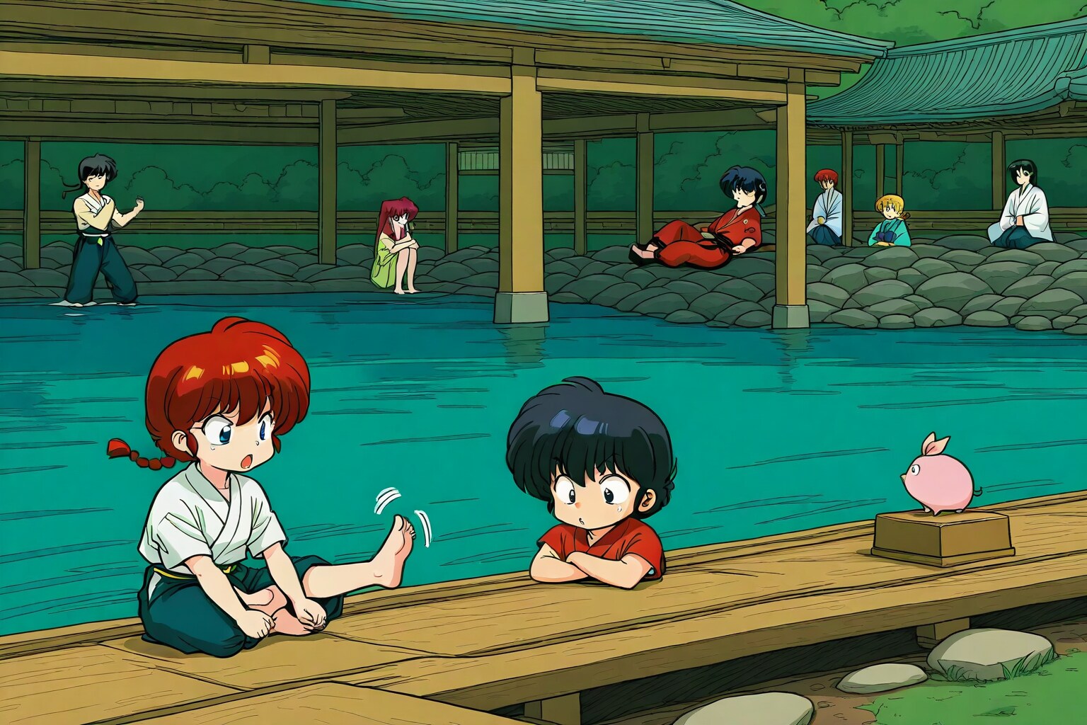 ちびらんまとちび乱馬 | の人気AIイラスト・グラビア