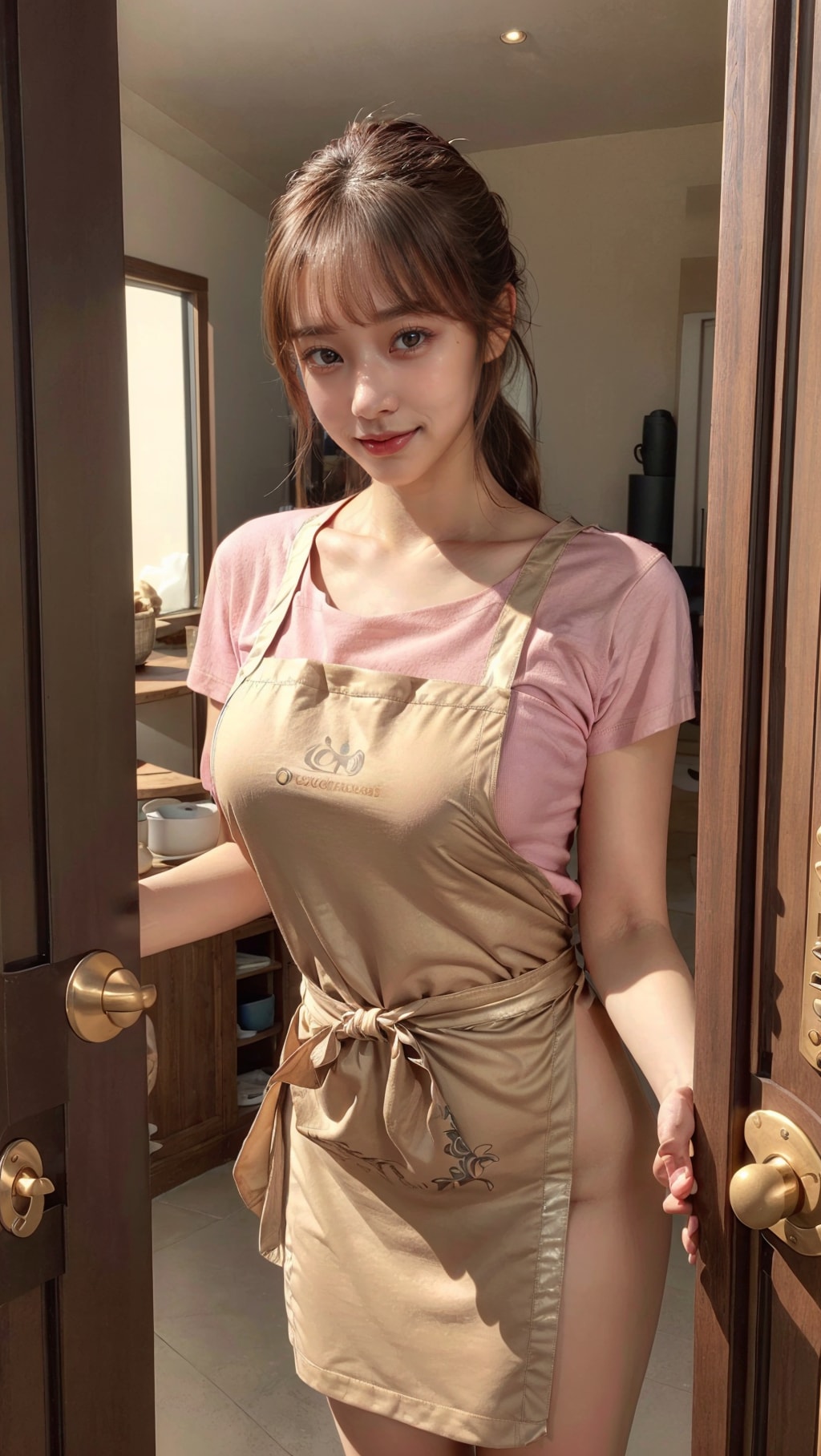 (不倫)相手を出迎える奥さん