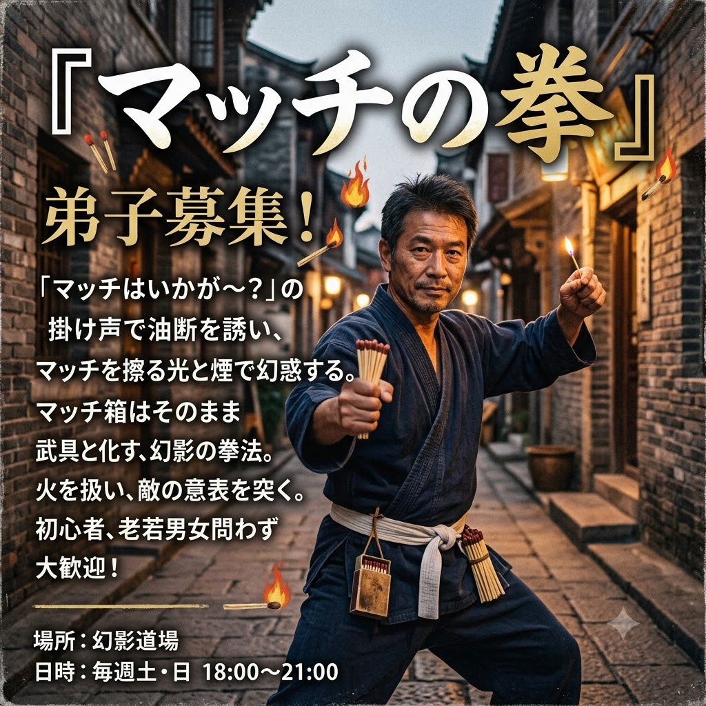 マッチの拳
