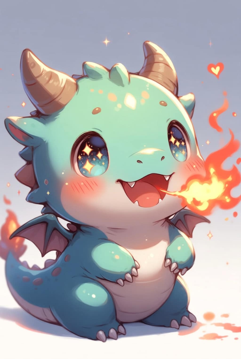 火を吹くドラゴン