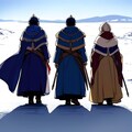 三人の王の行進 7枚目