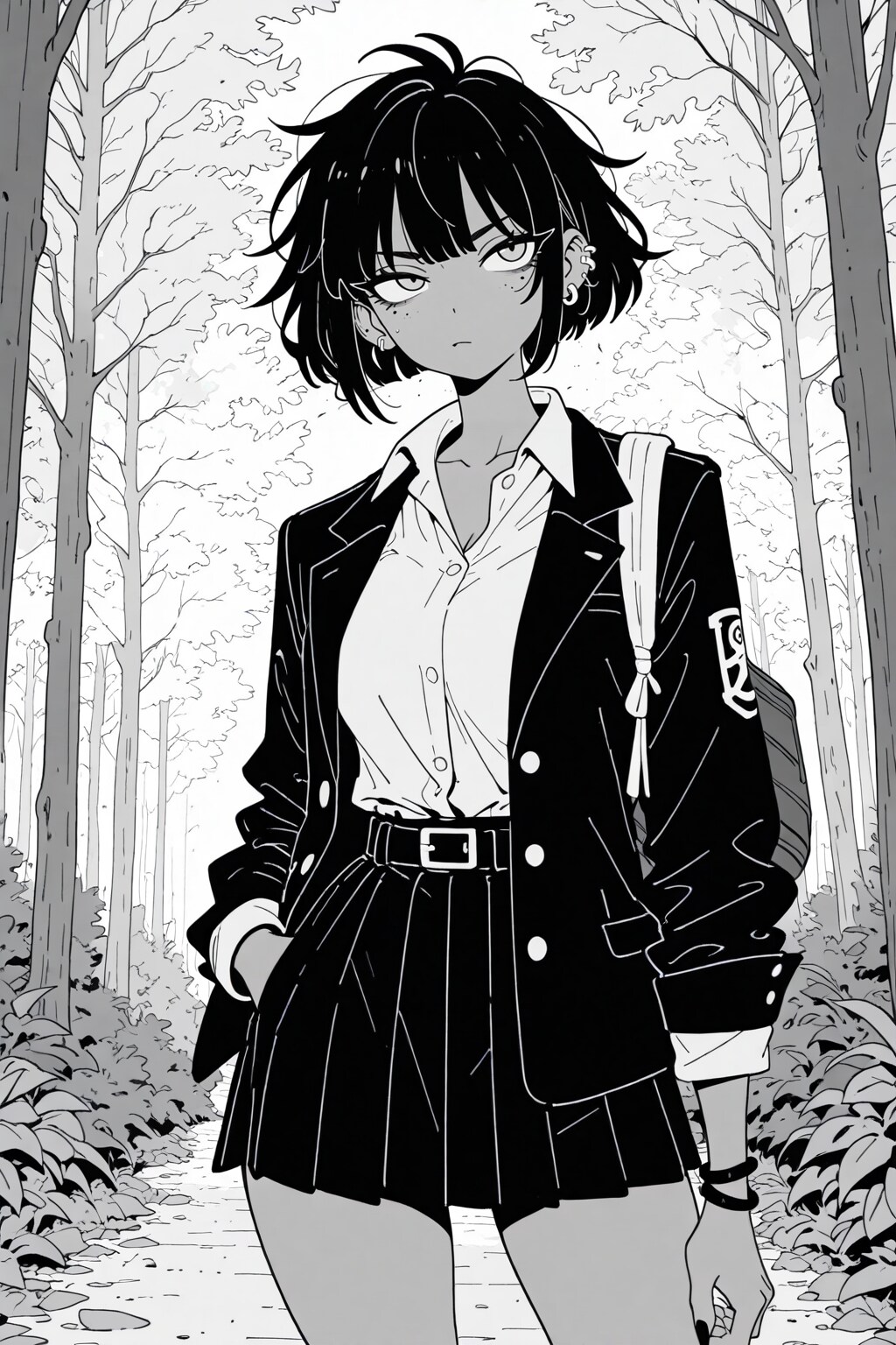 続・漫画風絵柄の習作