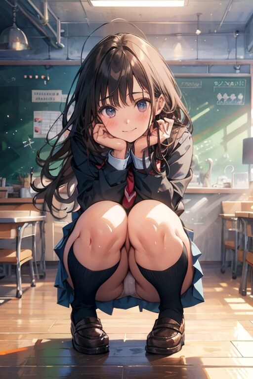 どこ見てるのかな？