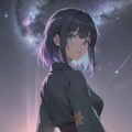朝まで夜空を眺めて 2枚目