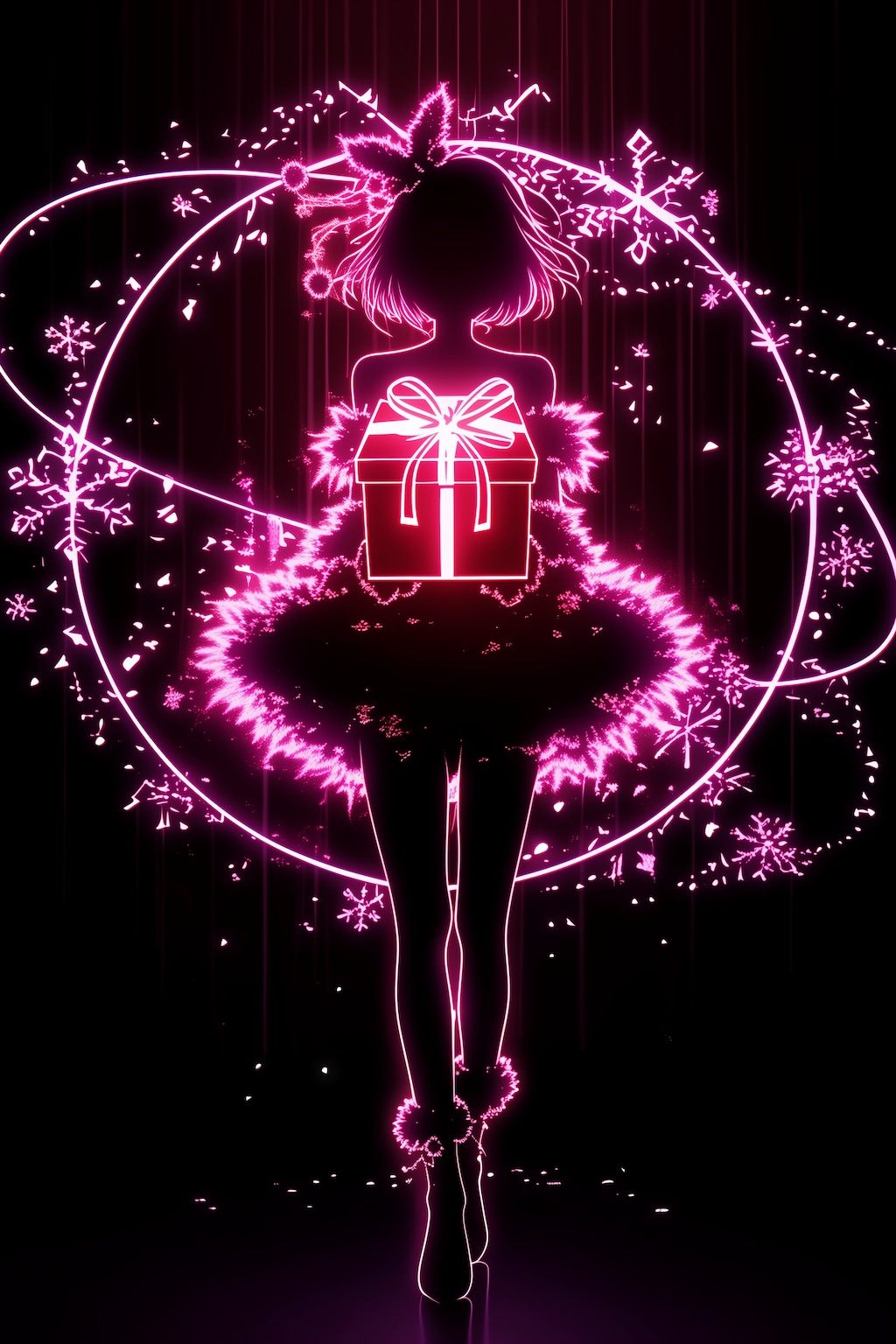 ネオンサンタガール